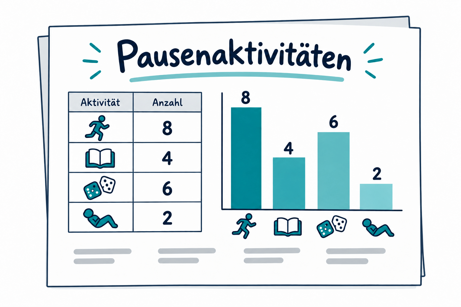 Mögliche Gestaltung für Daten erzählen eine Geschichte