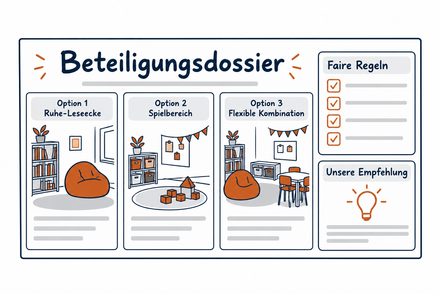 Mögliche Gestaltung für Digital mitentscheiden